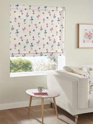 Sprig Twilight Multi Roman Blind