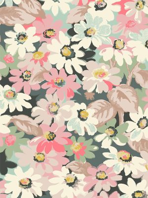 Painted Daisy Multi Roller Blind