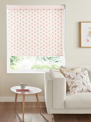 Provence Rose Pink Roller Blind