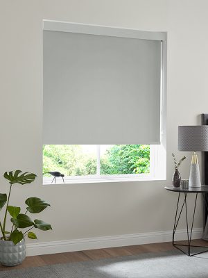 Lewis Light Grey Roller Blind