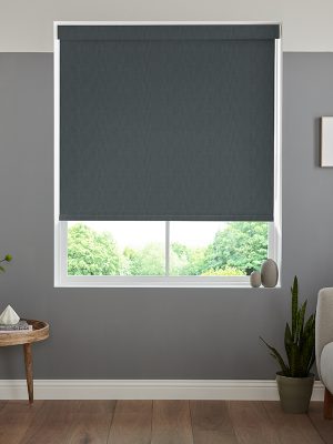 Lewis Dark Grey Roller Blind