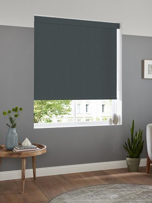 Lewis Dark Grey Roller Blind