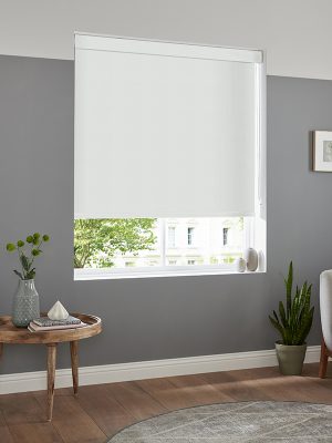 Focal White Roller Blind