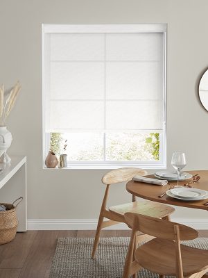 Astin Texture 5% White Roller Blind