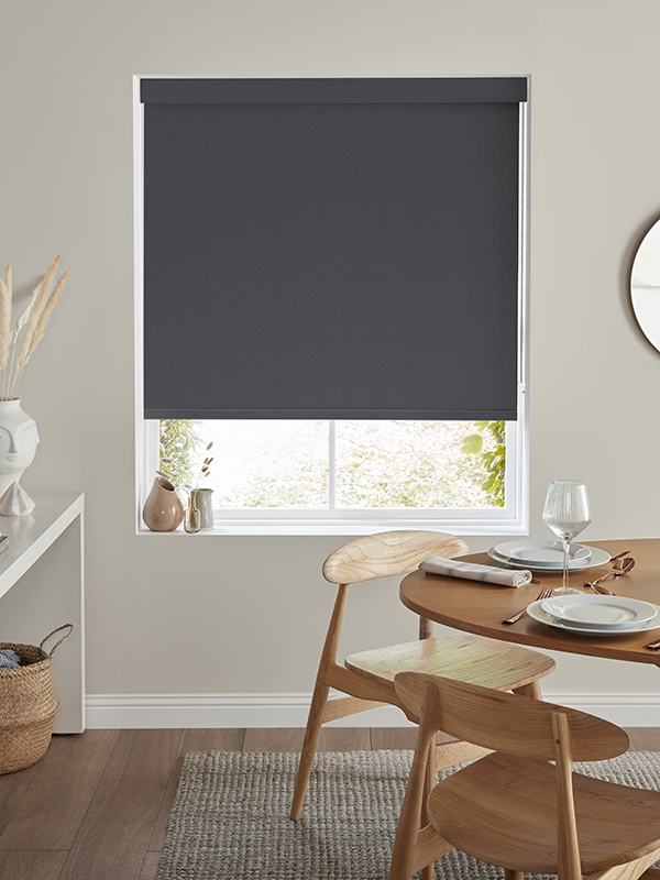 Shipley Dark Grey Roller Blind Shipley Dark Grey Roller Blind