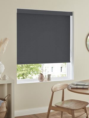 Shipley Dark Grey Roller Blind