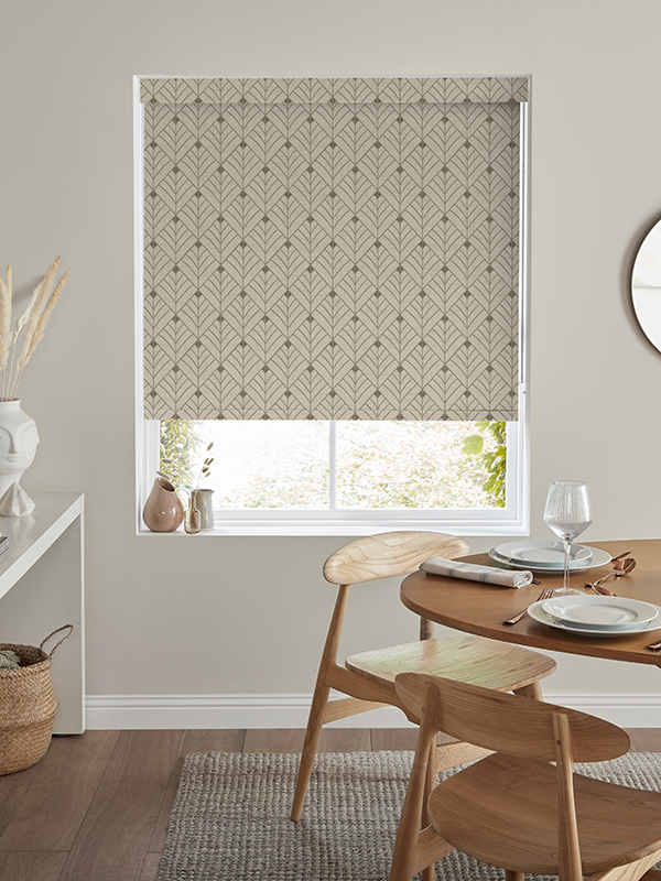 Diamonds Taupe Roller Blind Diamonds Taupe Roller Blind