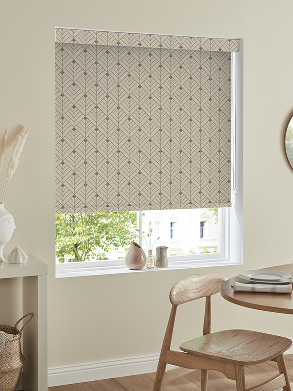 Diamonds Taupe Roller Blind Diamonds Taupe Roller Blind