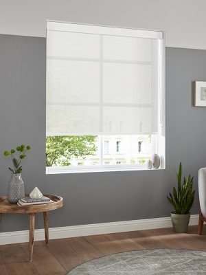 Maya White Roller Blind