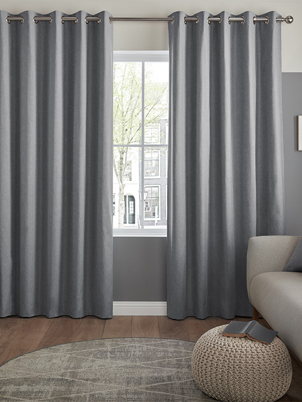 Corinne Charcoal Curtain Corinne Charcoal Curtain