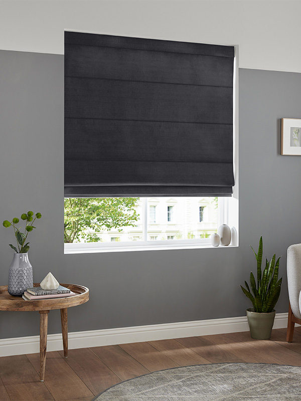 Pippin Charcoal Roman Blind Pippin Charcoal Roman Blind