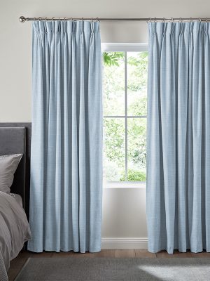 Camille Powder Blue Curtain