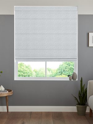 Mysa Silver Roman Blind
