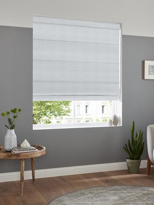 Mysa Silver Roman Blind
