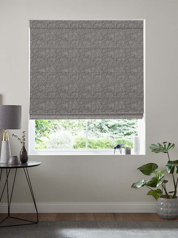 Akihi Slate Roman Blind Akihi Slate Roman Blind