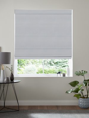 Orka Silver Roman Blind