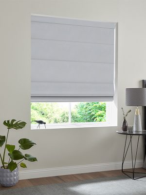 Orka Silver Roman Blind