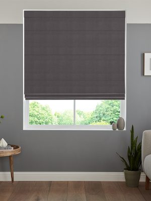 Orka Slate Roman Blind