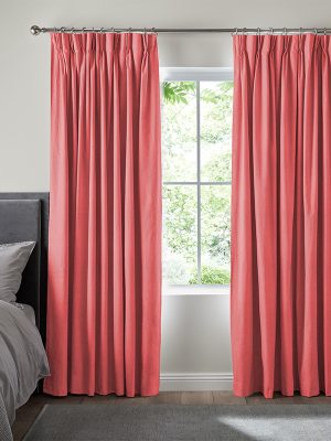 Corinne Strawberry Curtain