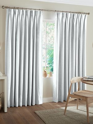 Sabrina Silver Curtain