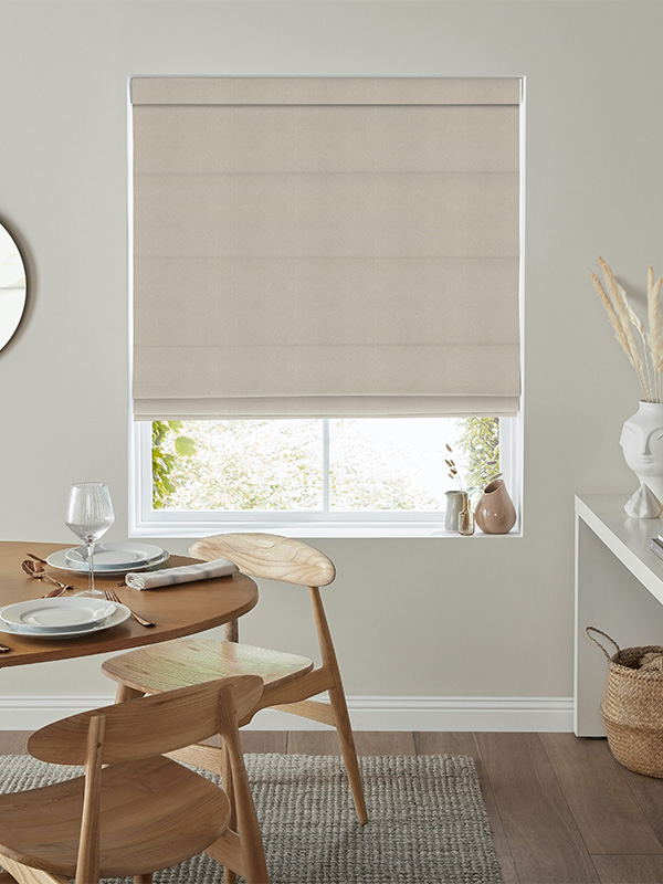 Sabrina Truffle Roman Blind Sabrina Truffle Roman Blind