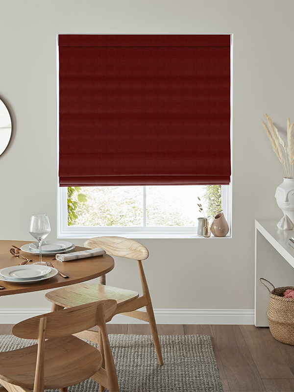Cassandra Crimson Roman Blind Cassandra Crimson Roman Blind