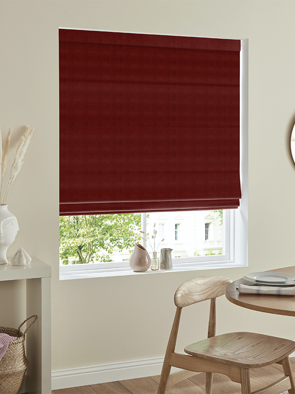 Cassandra Crimson Roman Blind Cassandra Crimson Roman Blind