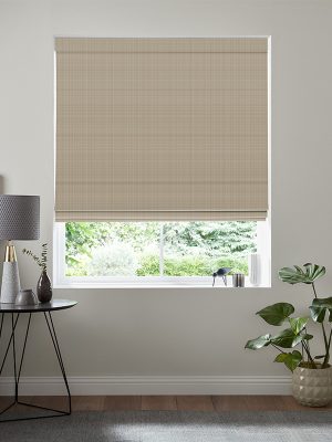 Ulla Taupe Roman Blind
