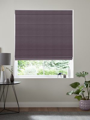 Lewry Grape Roman Blind