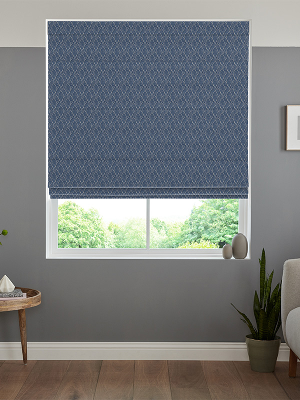Annika Indigo Roman Blind Annika Indigo Roman Blind