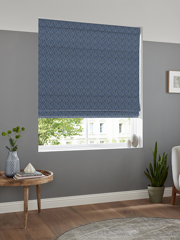 Annika Indigo Roman Blind Annika Indigo Roman Blind