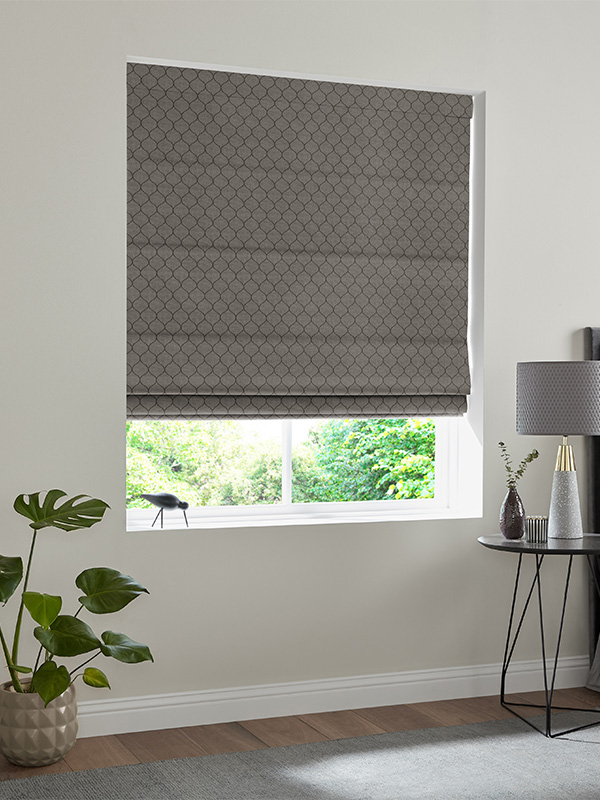 Celeste Graphite Roman Blind Celeste Graphite Roman Blind