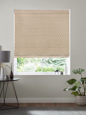 Celeste Shell Roman Blind