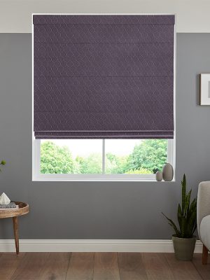Celeste Amethyst Roman Blind
