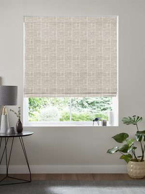 Harvey Pewter Roman Blind