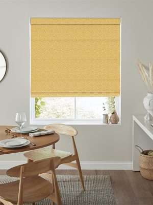 Reema Sunflower Roman Blind