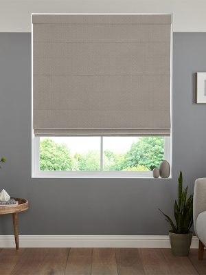 Parker Graphite Roman Blind