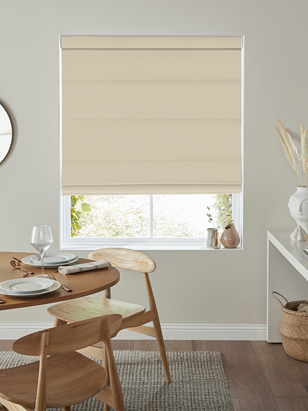 Parker Champagne Roman Blind Parker Champagne Roman Blind