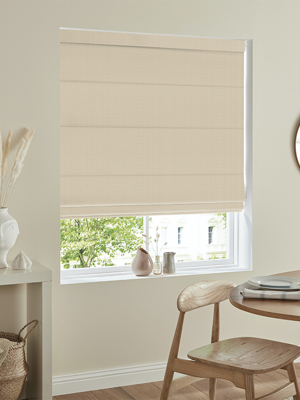 Parker Champagne Roman Blind Parker Champagne Roman Blind