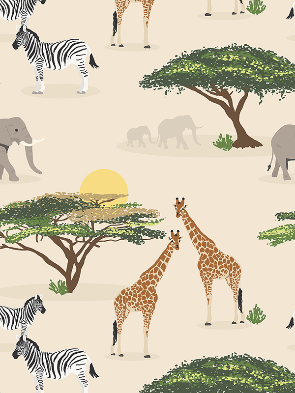 Safari Multi Curtain Safari Multi Curtain
