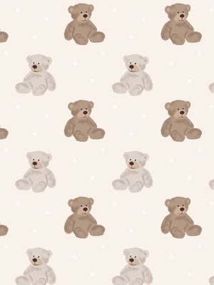 Teddies Cream Curtain
