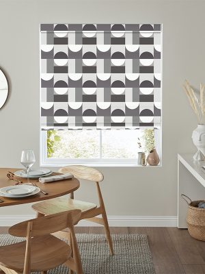 Oblique Jet Roman Blind