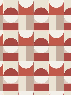 Oblique Scarlet Curtain