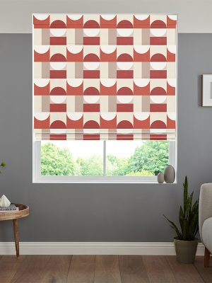 Oblique Scarlet Roman Blind