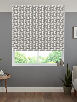 Morten Coal Roman Blind