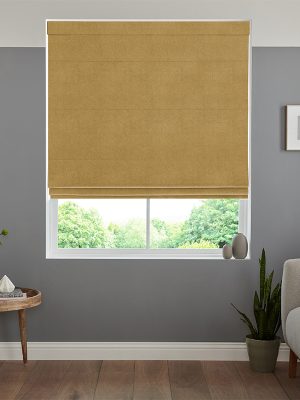 Cassandra Saffron Roman Blind