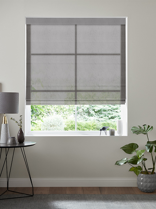 Elodie Smoke Roman Blind Elodie Smoke Roman Blind