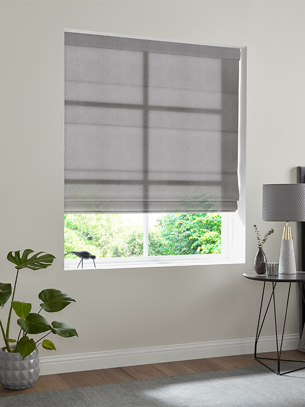 Elodie Smoke Roman Blind Elodie Smoke Roman Blind