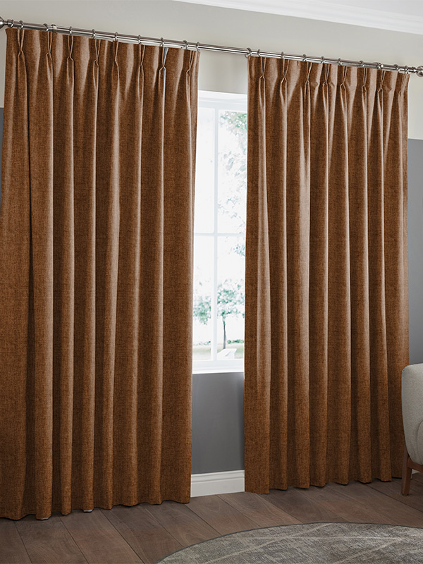 Clara Terracotta Curtain Clara Terracotta Curtain