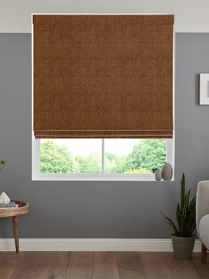Clara Terracotta Roman Blind